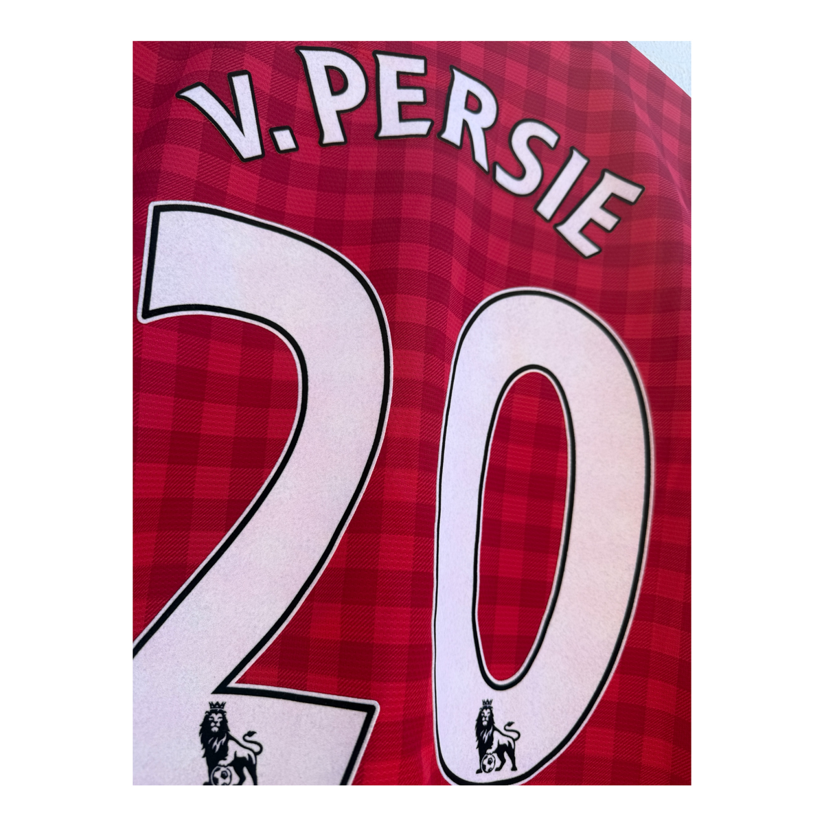 Man United Home 2012/13 Van Persie - Small