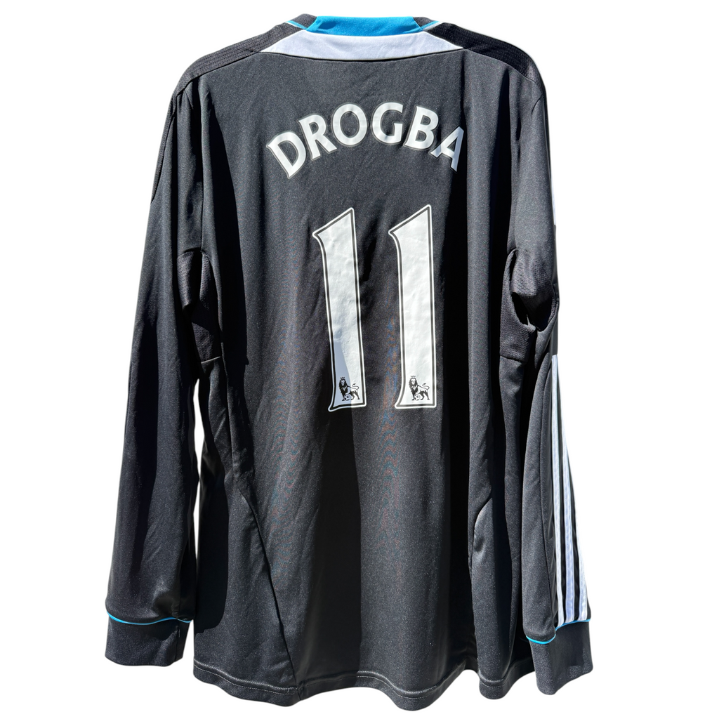 Chelsea Away LS 2011/12 - Drogba - Medium